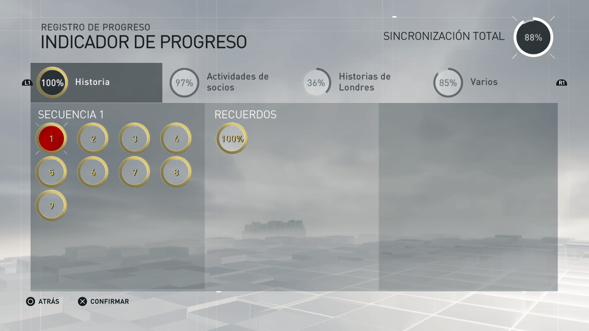 Assassin's Creed Syndicate progreso (1/2)