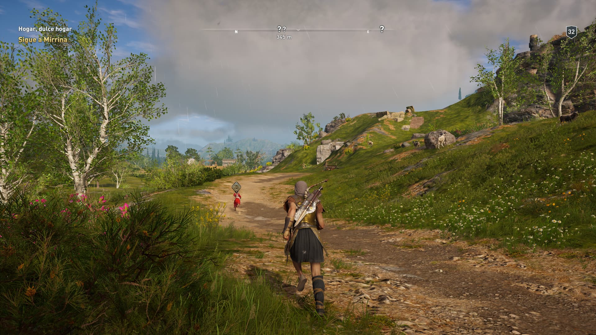 Assassin's Creed Odyssey - Corriendo tras Mirrina