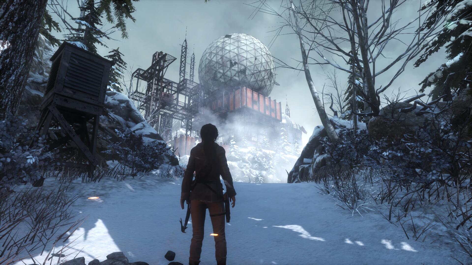 Rise of the Tomb Raider: estación meteorológica