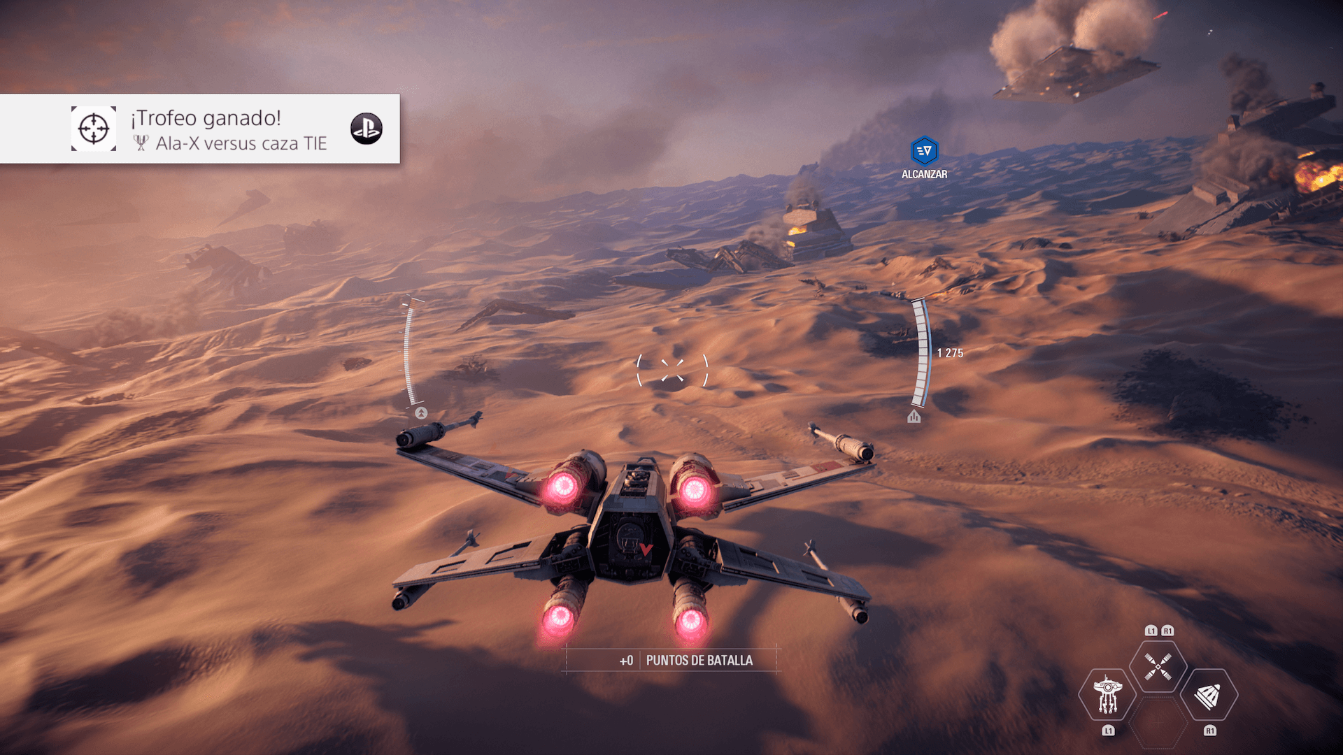 Star Wars Battlefront II: Pilotando un X-Wing