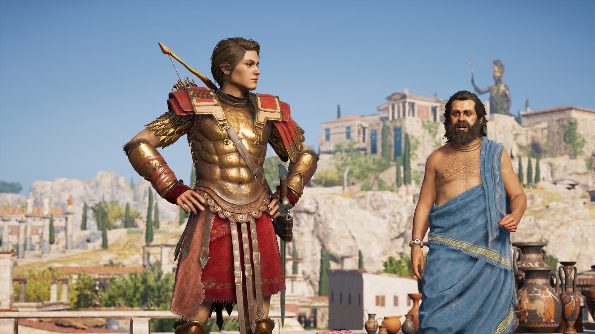 Assassin's Creed Odyssey - Mitin con Sócrates