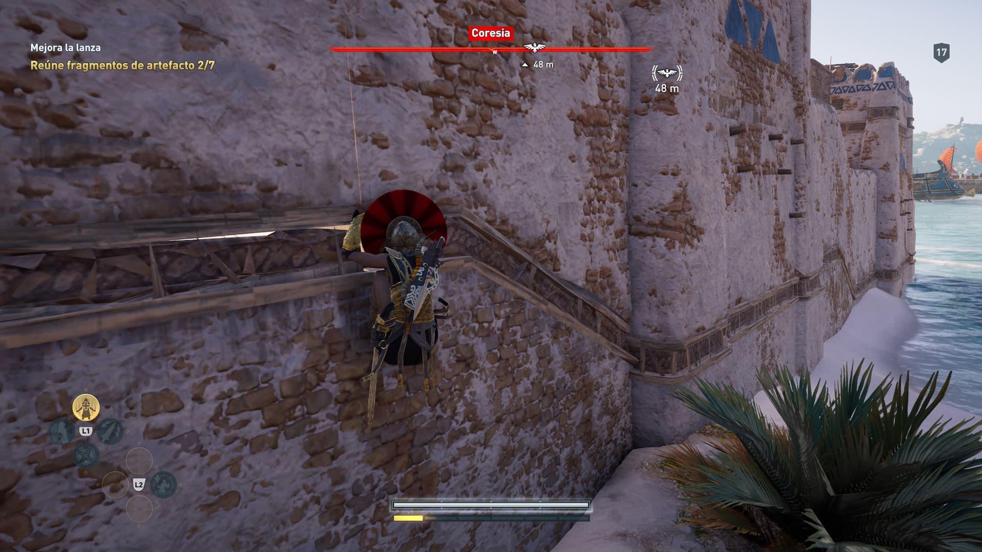 Assassin's Creed Odyssey - A esa muralla se le ven las costuras