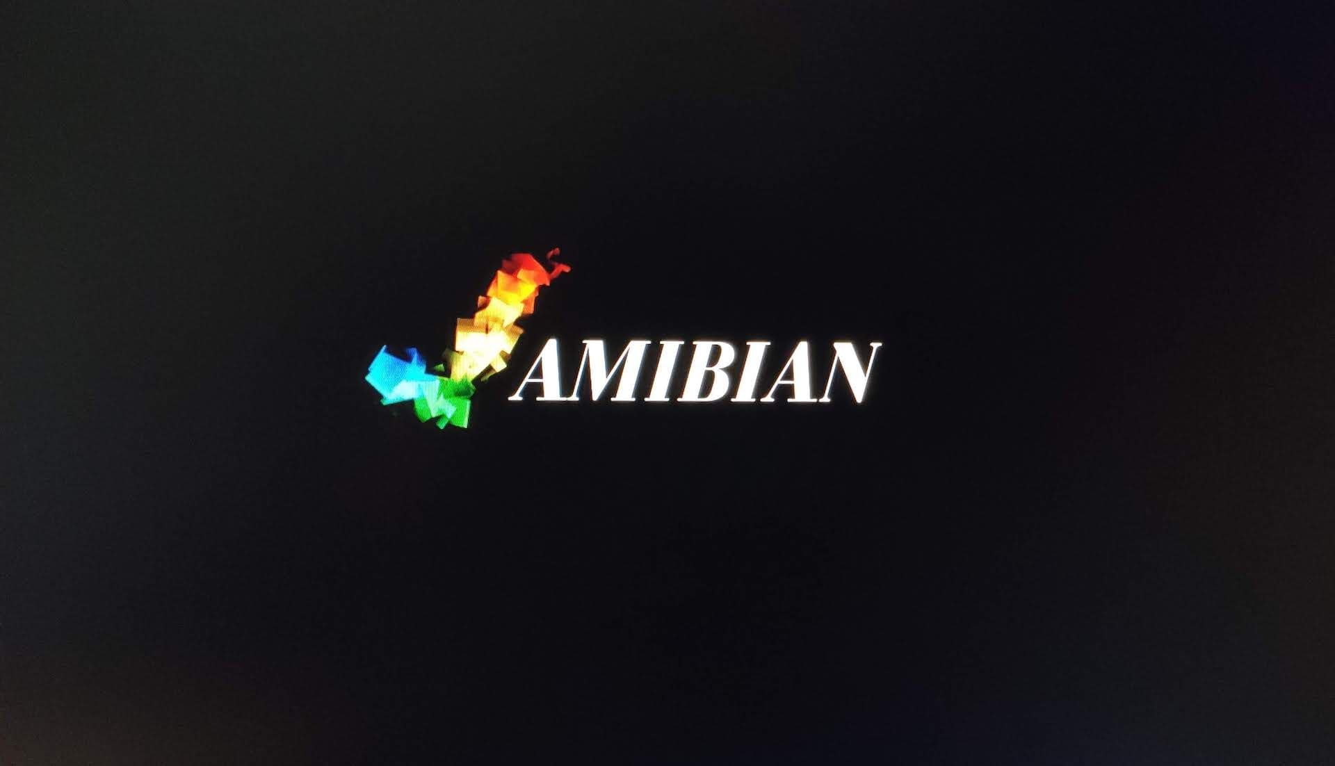Amibian - Splash screen