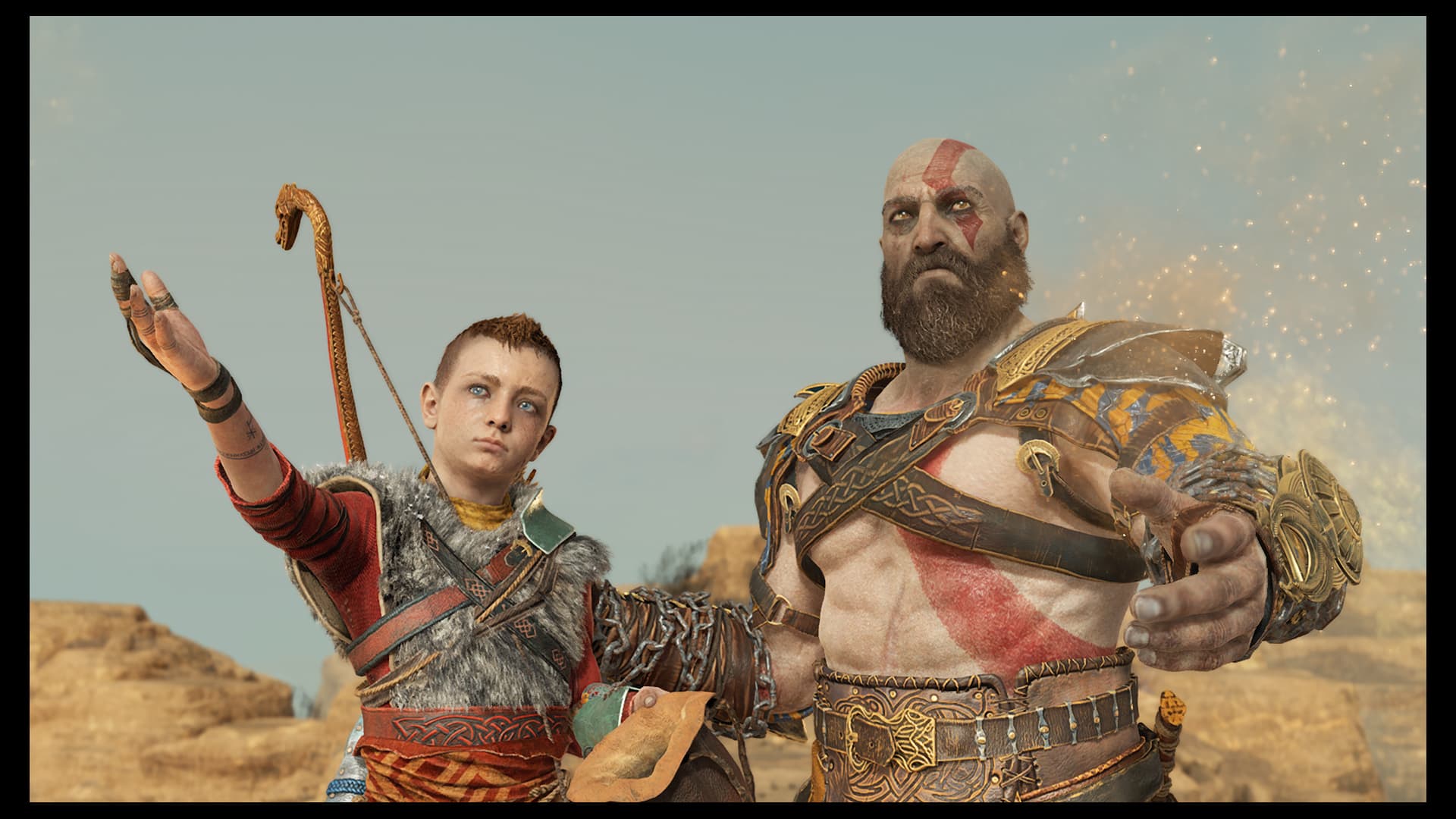 Atreus y Kratos